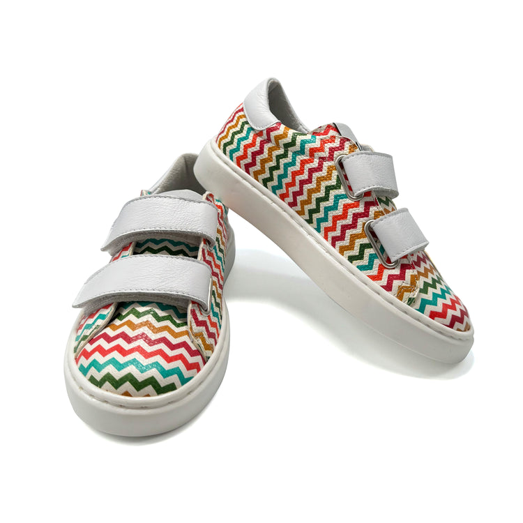 Manuela Multi Wave Velcro Sneaker C285