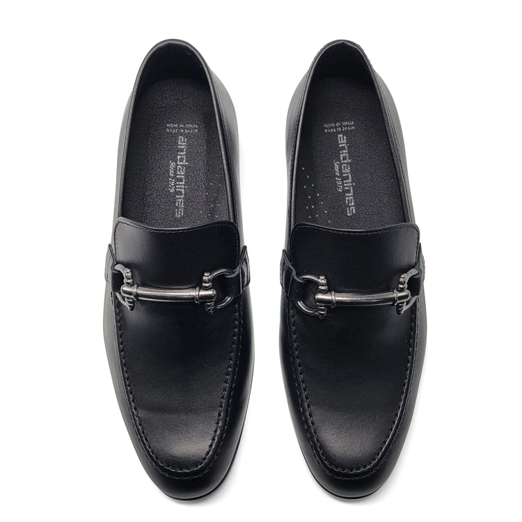 Andanines Black Chain Slip On Loafer C77703