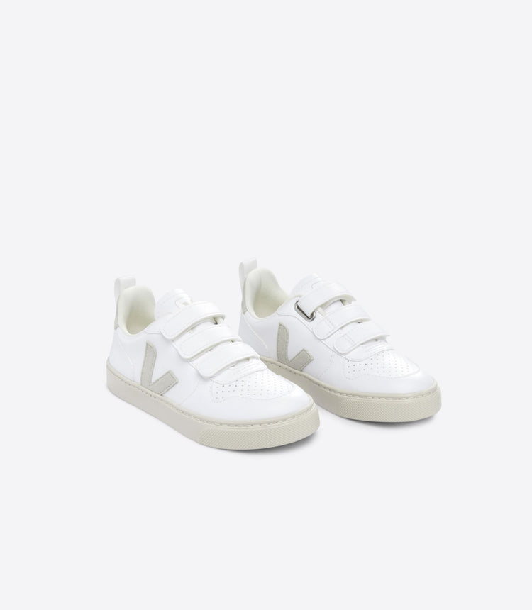 Veja White Natural Velcro Sneaker V103