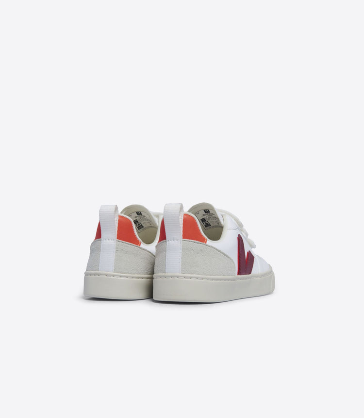 Veja Burgundy Orange Velcro Sneaker V103