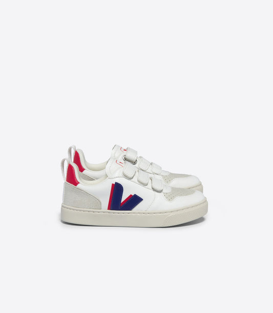 Veja Cobalt White Velcro Sneaker V103