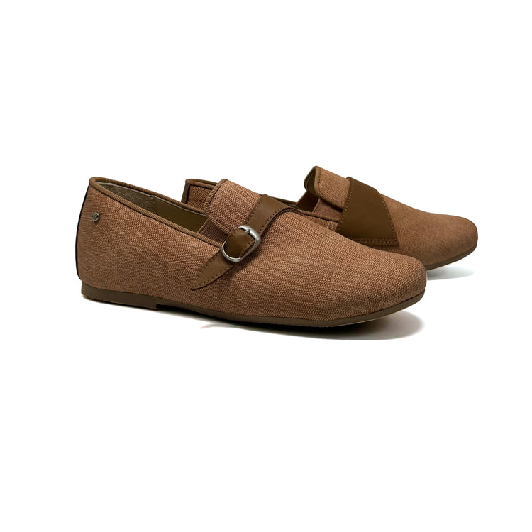 Manuela De Juan Camel Smoking Shoe S3186