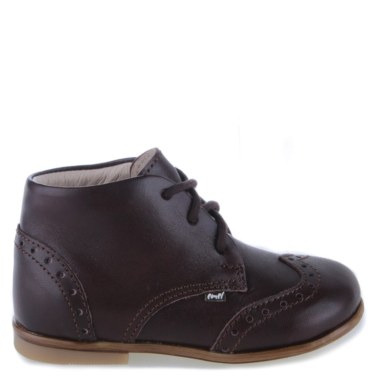 EMEL Dark Brown Wingtip Dark Brown 1432