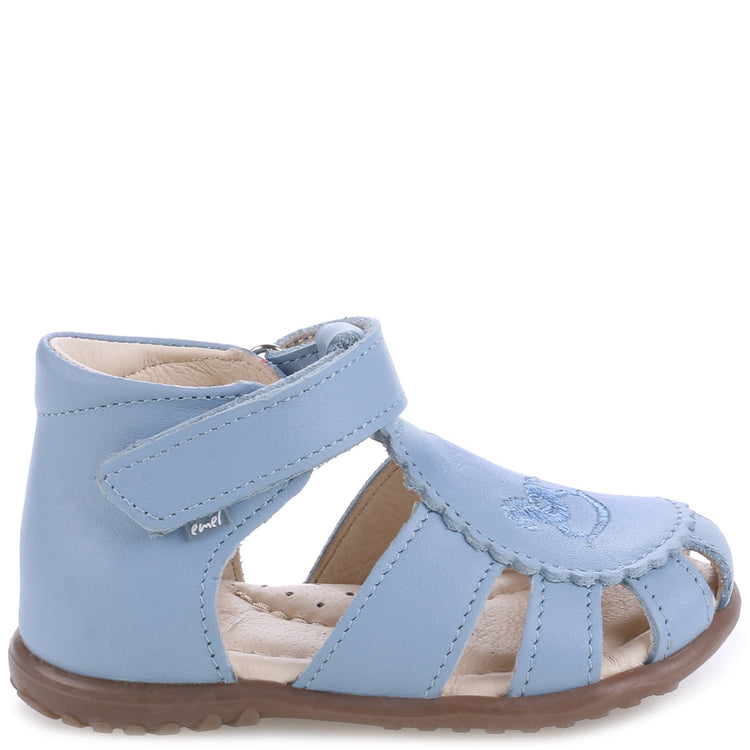 Emel Blue Horse Baby Sandal 1670