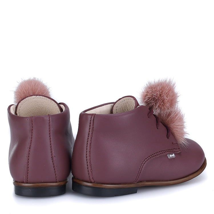 Emel Plum Pink Baby Bootie E1426