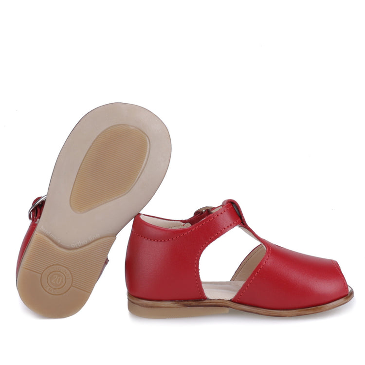 Emel Red Heart Baby Sandal E2208