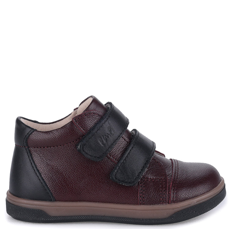 Emel Dark Burgundy Velcro Sneaker 2675