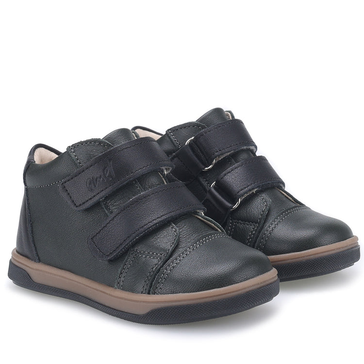 Emel Dark Green Velcro Sneaker 2675