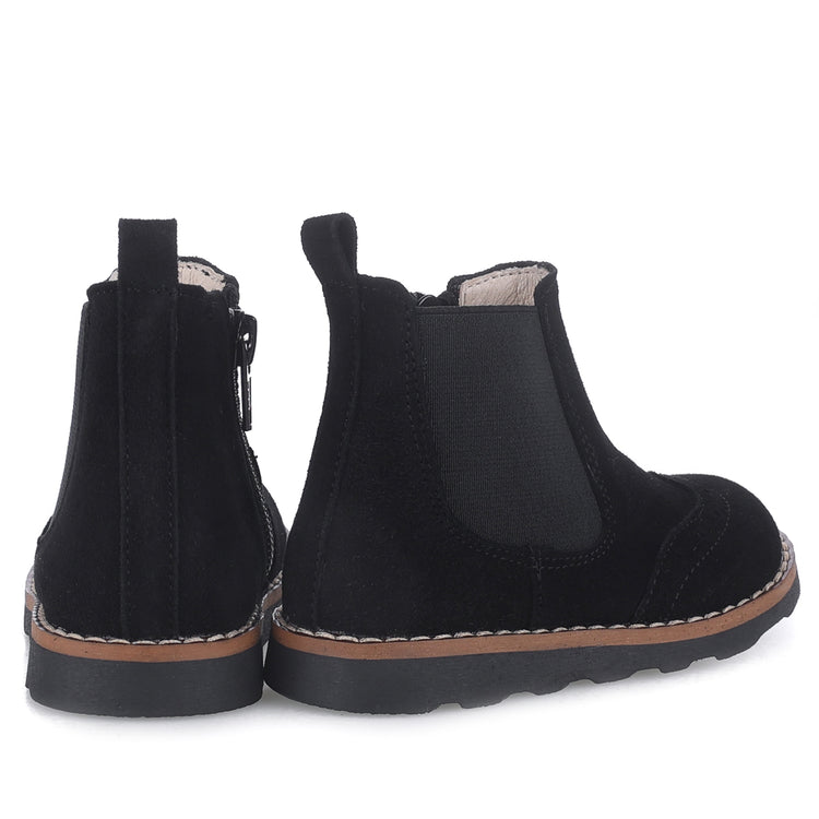 Emel Black Suede Bootie 2733