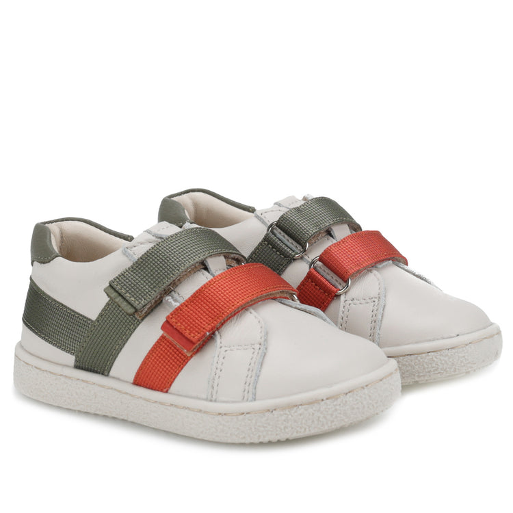 Emel Green Orange Velcro Sneaker 2740