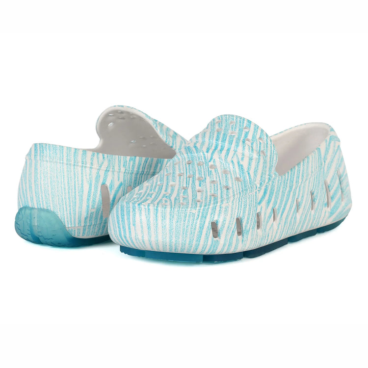 Floafers Prodigy Turquoise Scribble Water Shoe