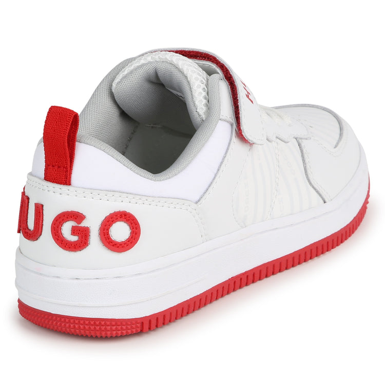 Hugo White Red Velcro Sneaker G00097