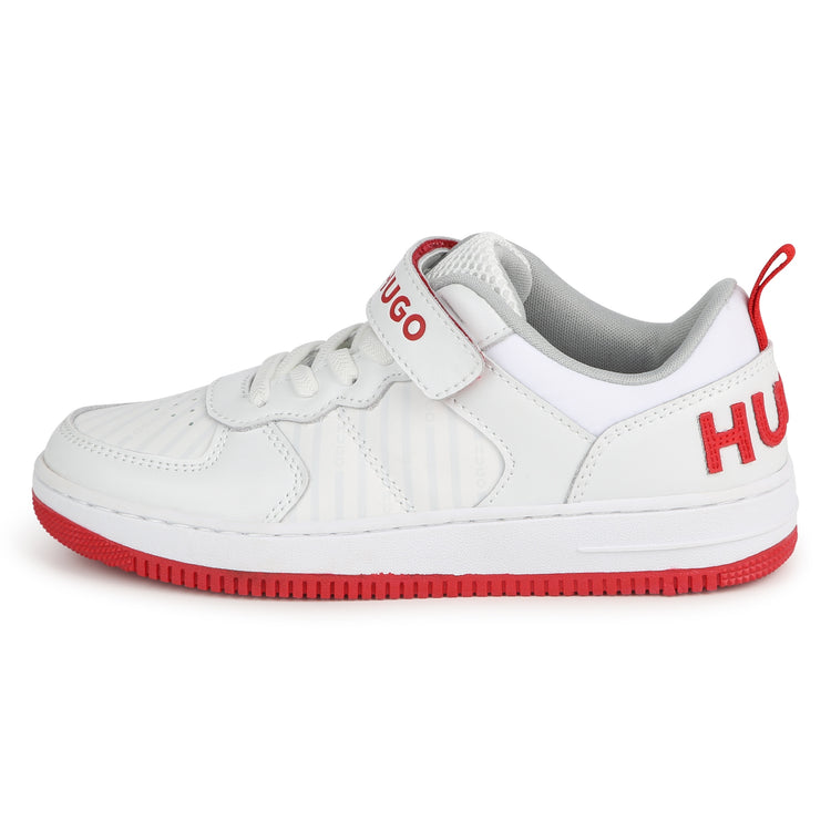 Hugo White Red Velcro Sneaker G00097