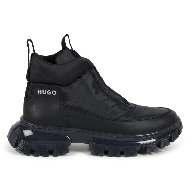 Hugo Black Chunk Sneaker Bootie G00251