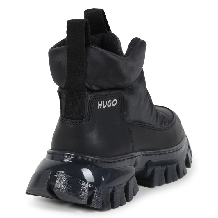 Hugo Black Chunk Sneaker Bootie G00251