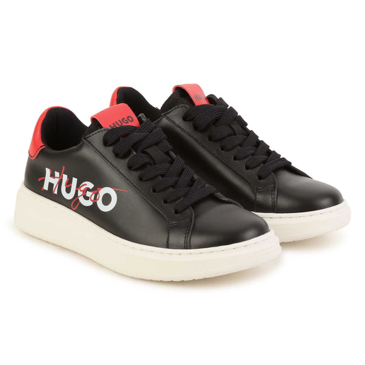 Hugo Black Red Lace Sneaker 29008