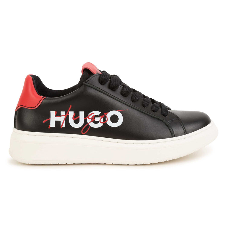 Hugo Black Red Lace Sneaker 29008