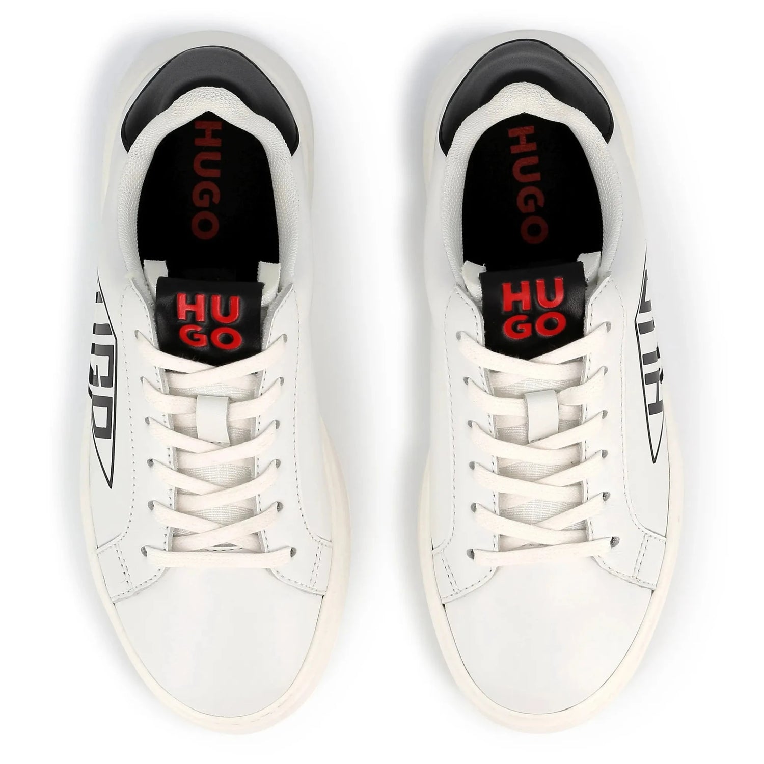 Hugo Boss White Black Lace Sneaker G00303