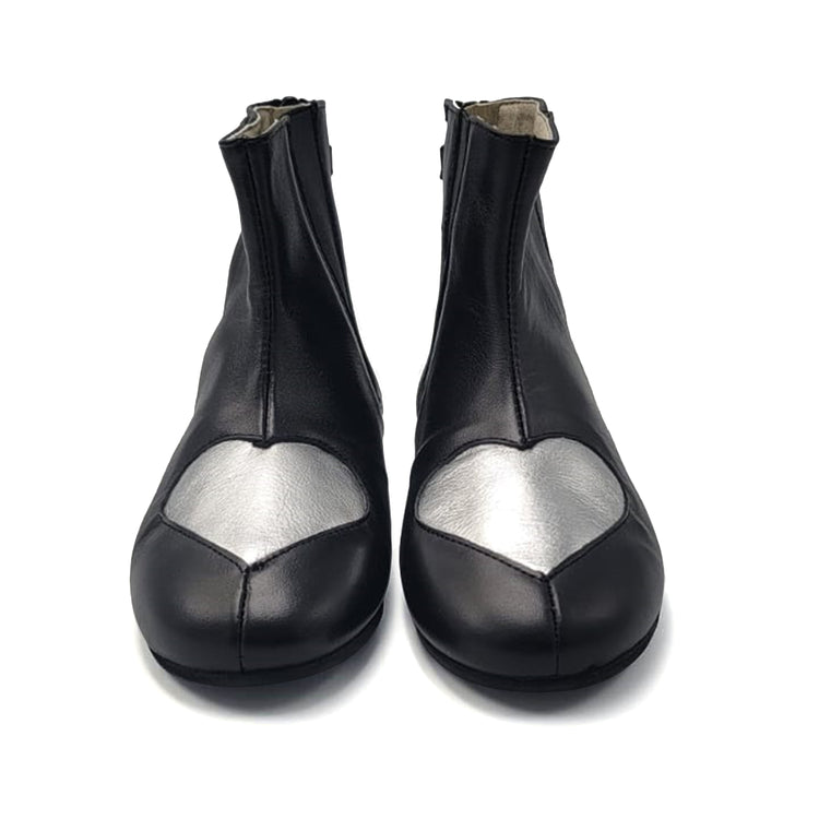 Sonatina Philia Silver Heart Bootie