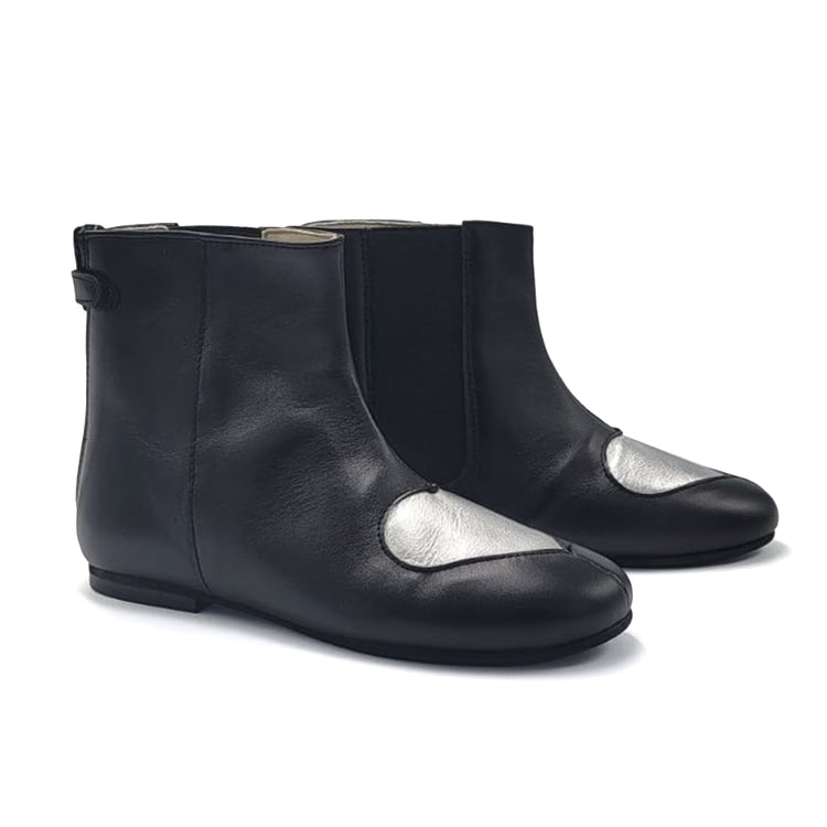 Sonatina Philia Silver Heart Bootie