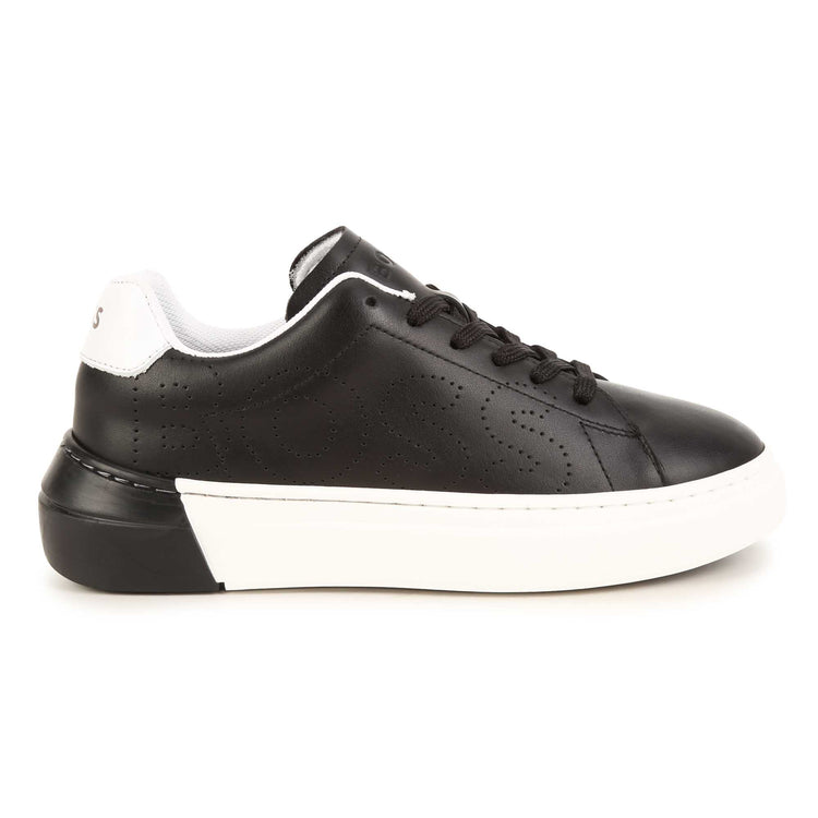 Hugo Boss Black Embossed Lace Sneaker J29357