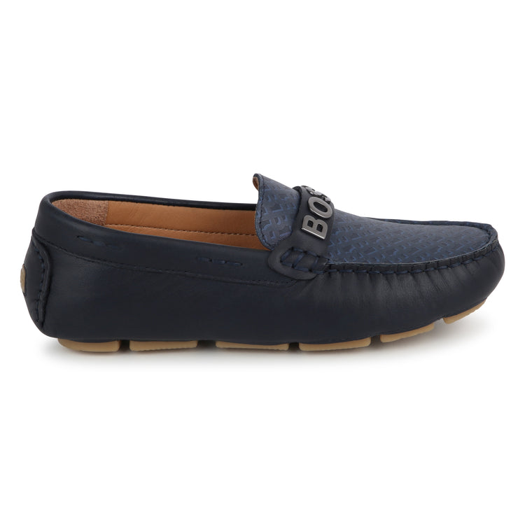 Hugo Boss Navy Logo Loafer J50852