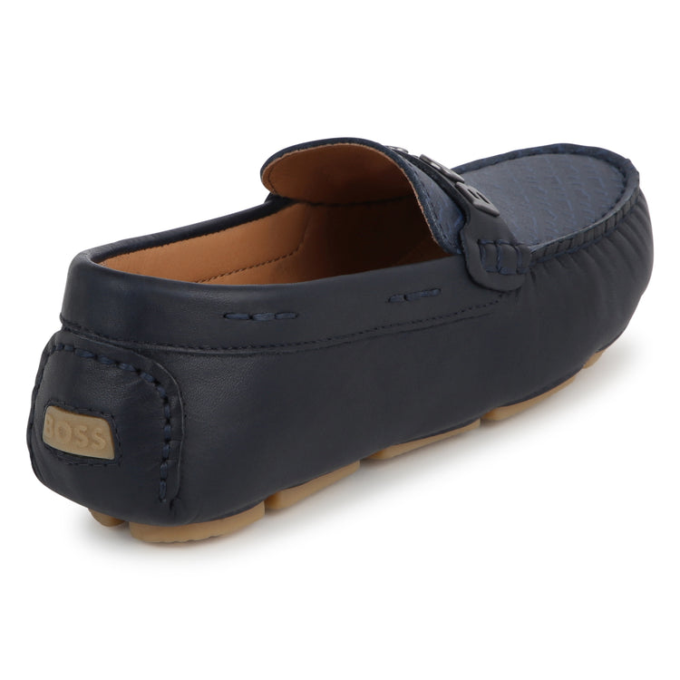 Hugo Boss Navy Logo Loafer J50852