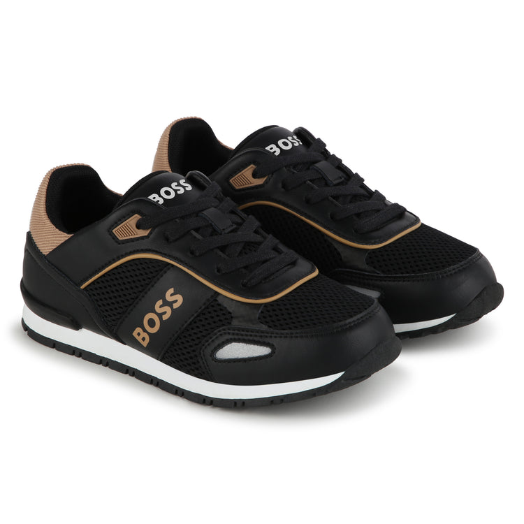 Hugo Boss Black Tan Lace Sneaker J50855