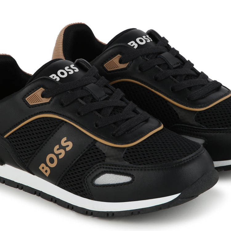 Hugo Boss Black Tan Lace Sneaker J50855