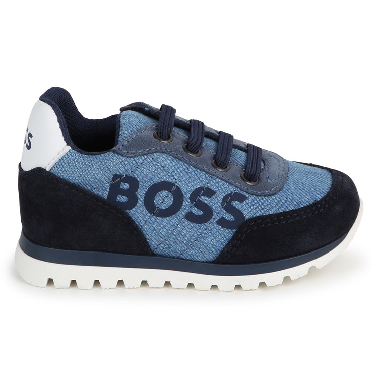 Hugo Boss Denim Slip on Sneaker J50871