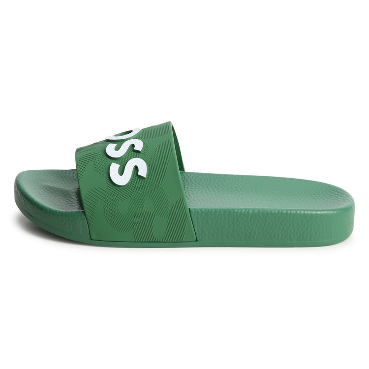 Hugo Boss Khaki Green Slides J50879