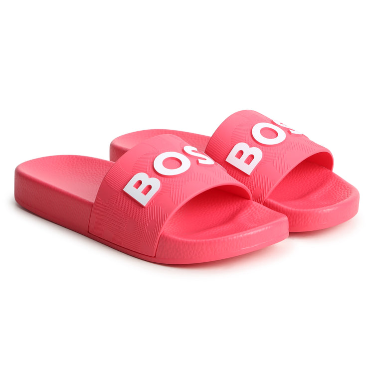 Hugo Boss Raspberry Slides J50888