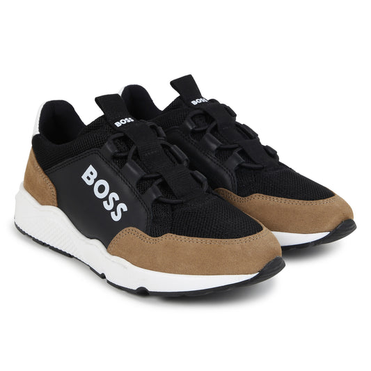 Hugo Boss Black Brown Slip on Sneaker J51314