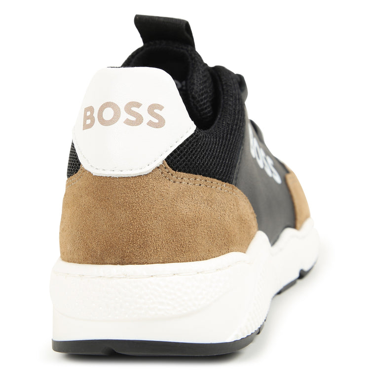 Hugo Boss Black Brown Slip on Sneaker J51314