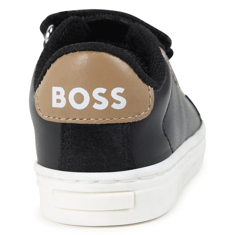 Hugo Boss Black Velcro Sneaker J51346