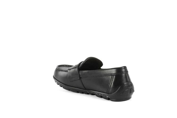 Geox Black Penny Slip On Loafer J746CA-21