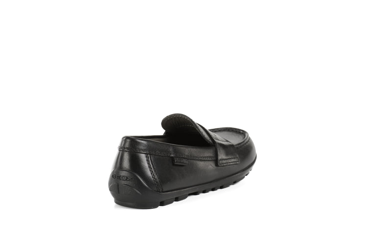 Geox Black Penny Slip On Loafer J746CA-21