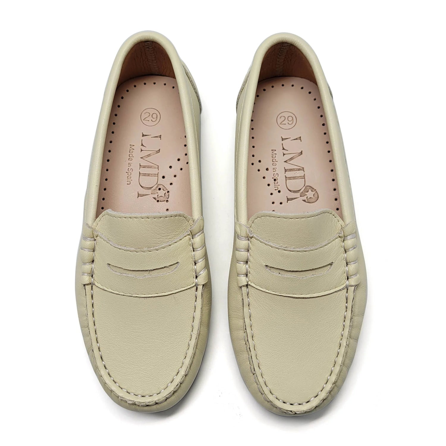 light color penny loafer yellow