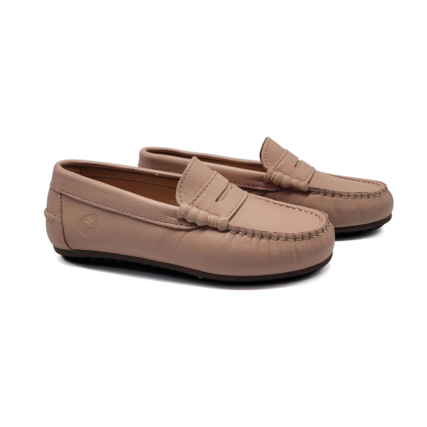 pink penny loafer