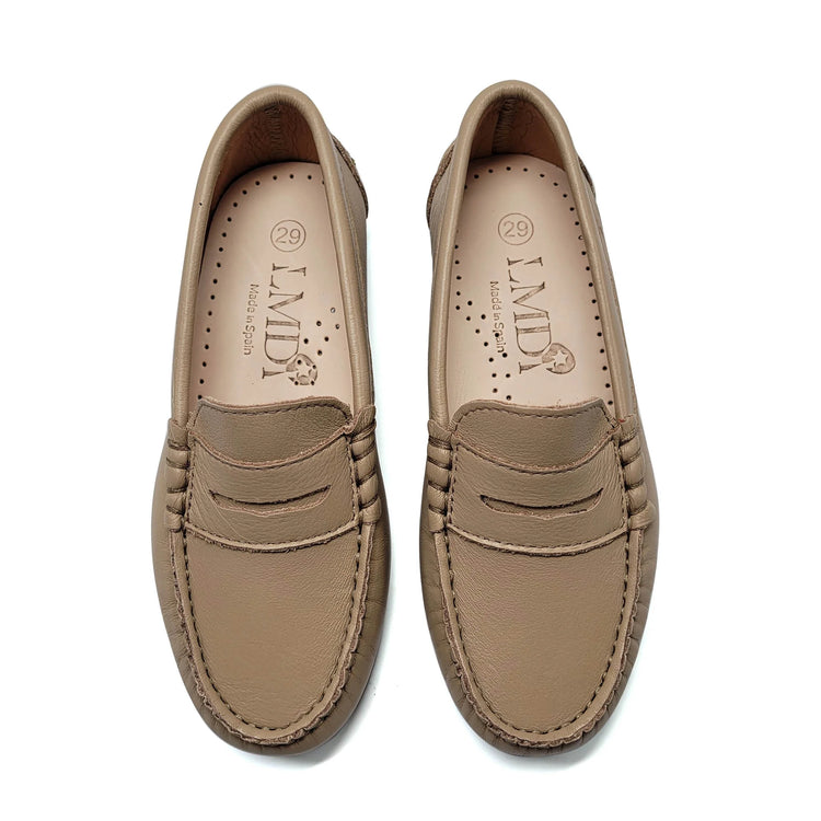 light color summer penny loafer