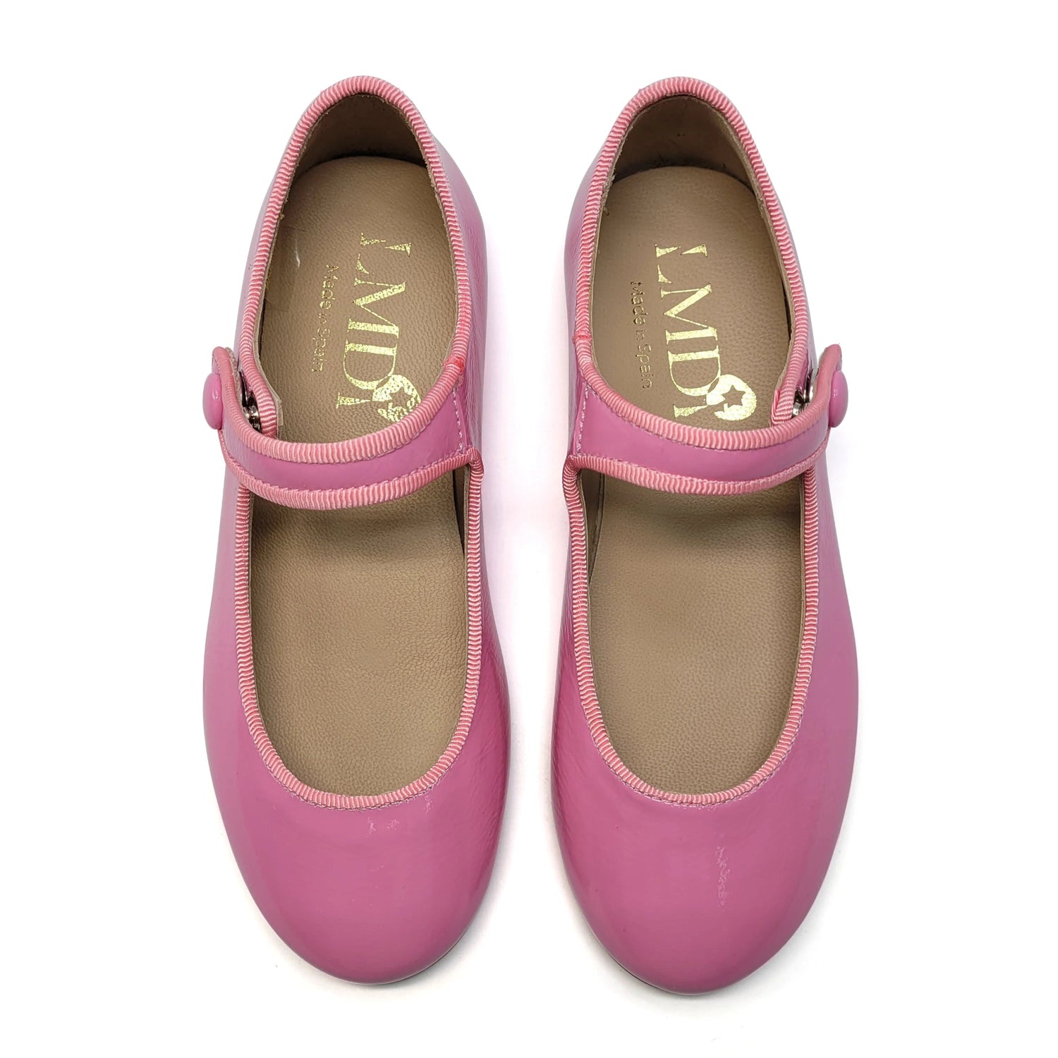 Lmdi Iria Bubblegum Pink Patent Mary Jane