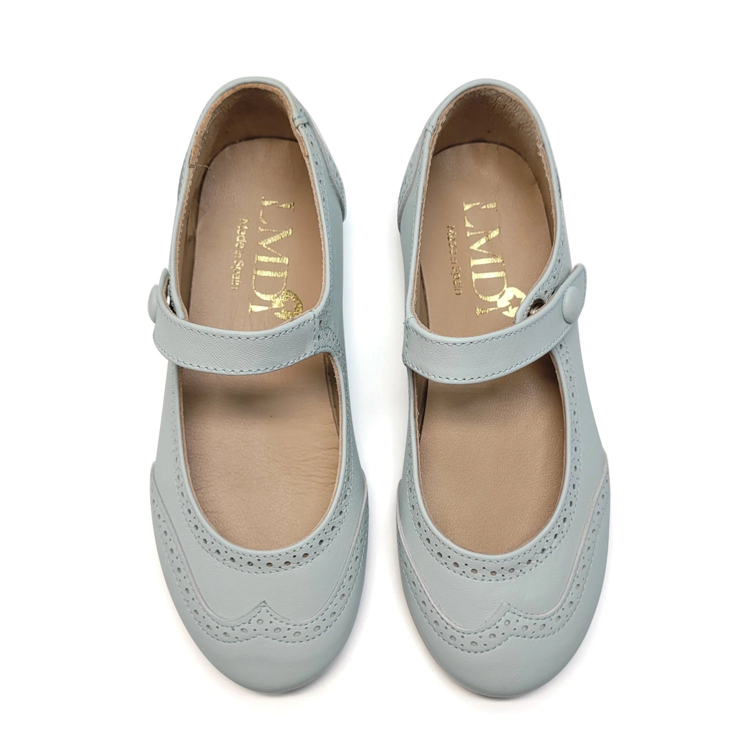 Lmdi Powder Blue Wingtip May Jane