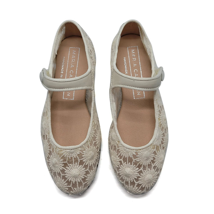 Maria Catalan Ivory Lace Mary Jane 720720