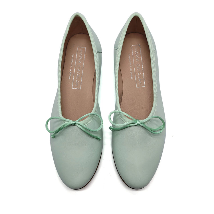 Maria Catalan Mint High Cut Ballet Flat 600713