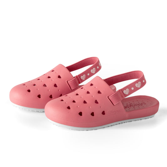 Slingers Sweetkids Mauve Hearts Water Shoe