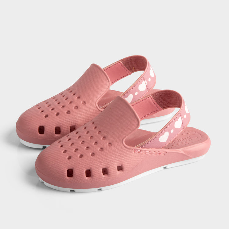 Slinger Mauve Hearts Water Shoe