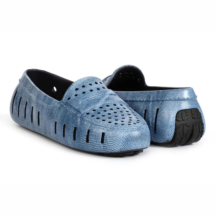 Floafers Posh Blue Denim Slip on Water Shoe (WOMENS)