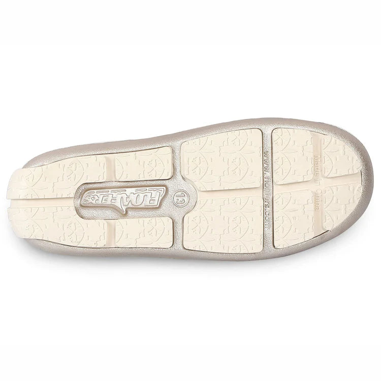 Floafers Prodigy Champagne Metallic Slip on Water Shoe