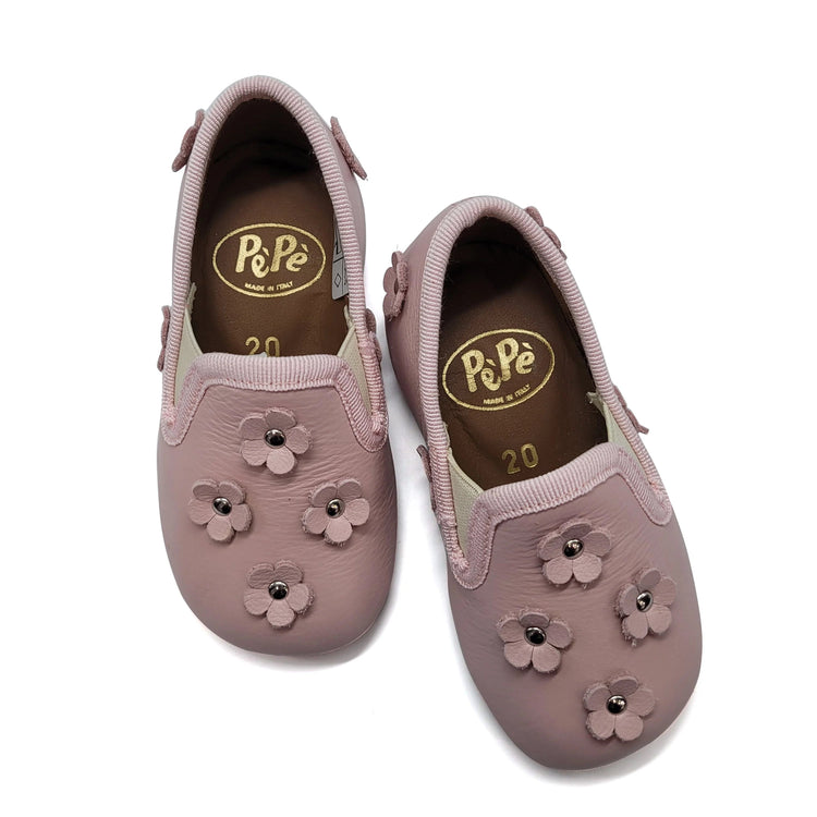 Pepe' Dusty Mauve Smoking Shoe 280