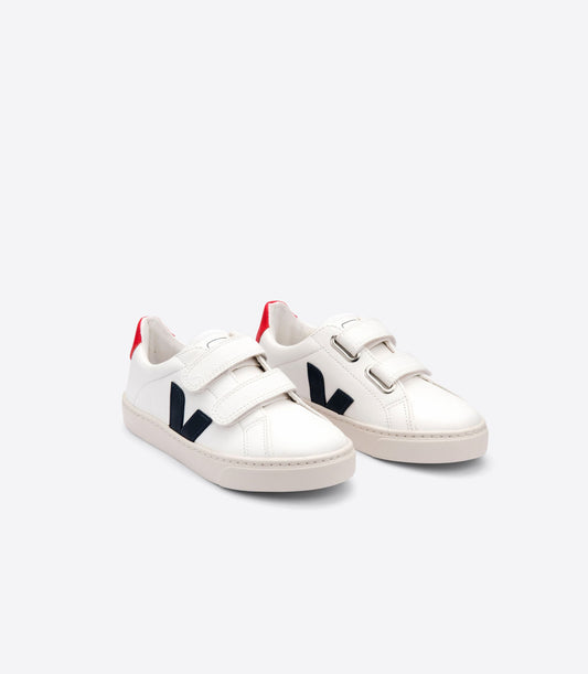 Veja Navy Red Velcro Sneaker V102